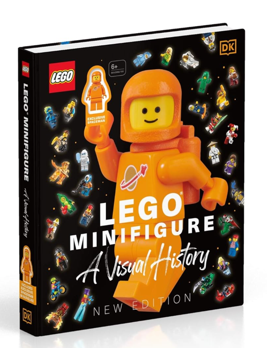 Lego Minifigure - Энциклопедия - Визуальная история Минифигурок на английском языке с минифигуркой