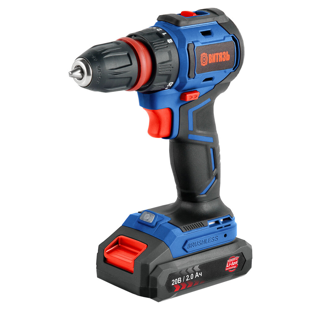 фото Дрель-шуруповерт Витязь ДА-520-10БСП