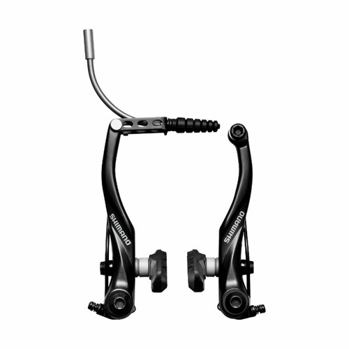 Тормоз задний v-br Shimano Alivio T4000, колодки S65T Черный