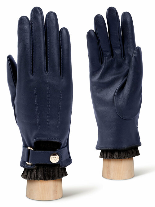 Перчатки LABBRA, размер 8, синий, серый