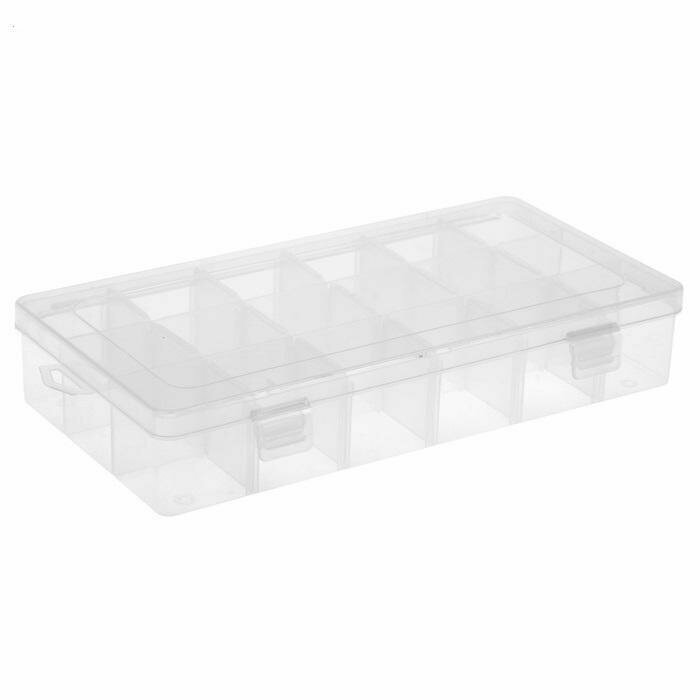 фото Бокс для хранения Sima-land 18 секций 23х12х4см пластик