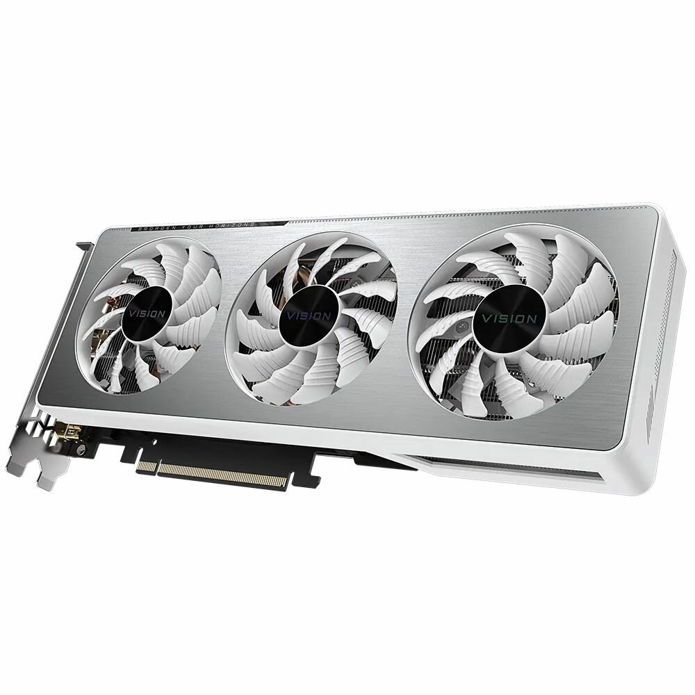 Видеокарта Gigabyte RTX3060 VISION OC V2 12GB GDDR6 192-bit 2xHDMI 2xDP 3FAN RTL — фото 3