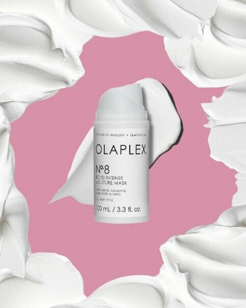 Olaplex Интенсивно увлажняющая бонд-маска "Восстановление структуры волос" No.8, 100 мл (Olaplex, ) - фото №11