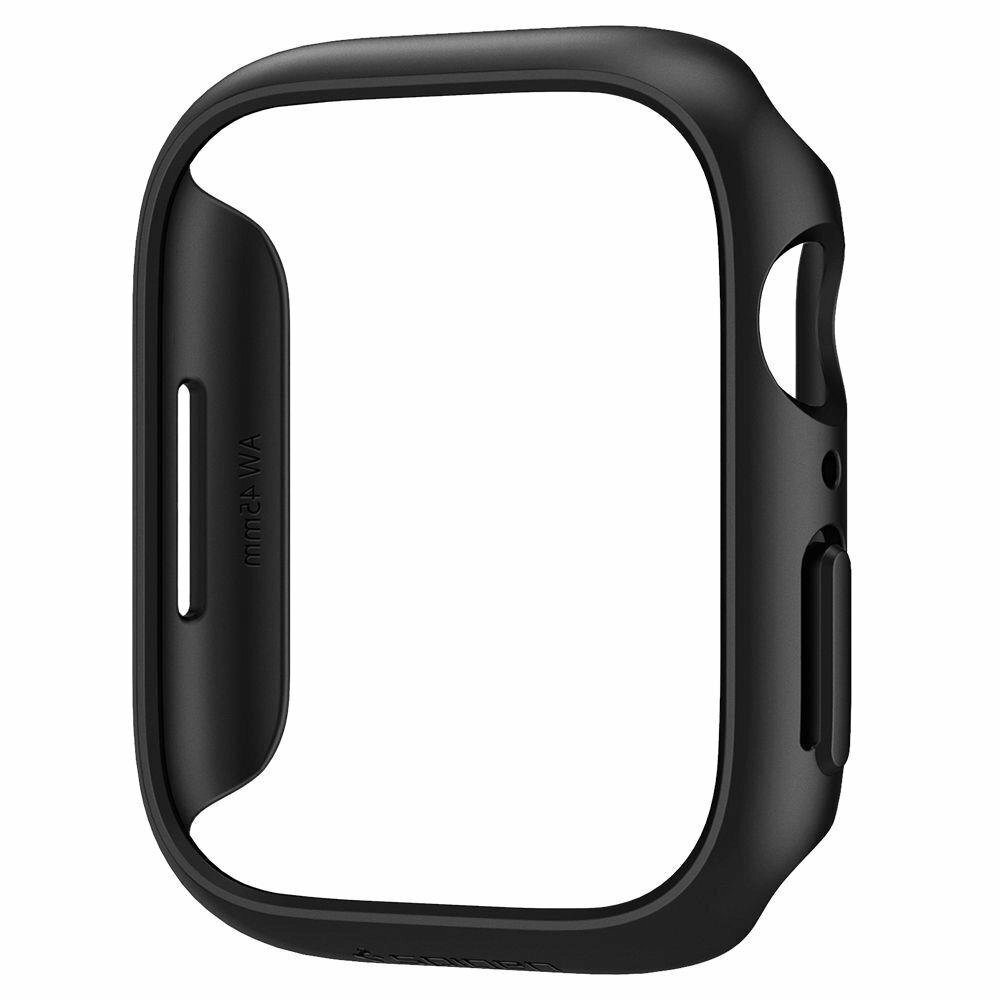Чехол для корпуса Spigen Thin Fit для Apple Watch 7 45 мм ACS04174 черный — фото 3