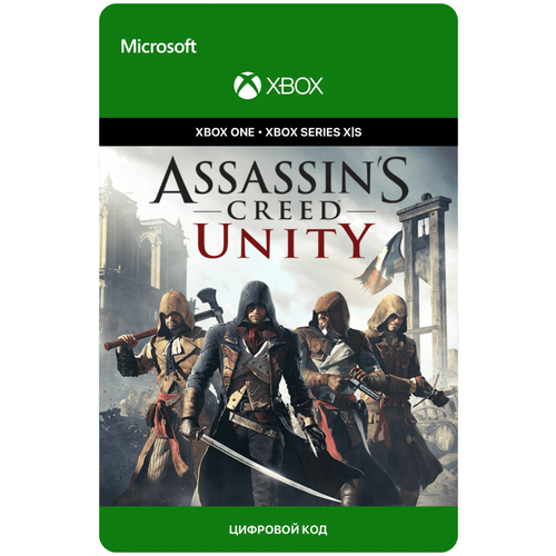 Игра Assassins Creed Unity для Xbox OneSeries XS русский перевод электронный ключ 239₽