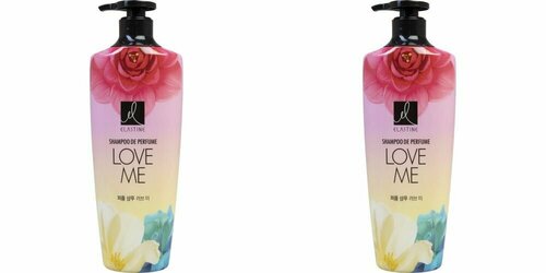 Elastine Парфюмированный шампунь для всех типов волос Perfume Love me, 600 мл, 2 шт