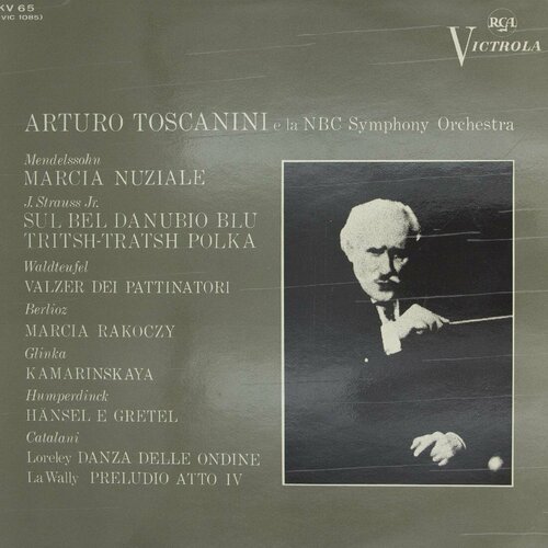 Виниловая пластинка Toscanini, Nbc Symphony Orchestra - Арт виниловая пластинка артуро тосканини дирижер набор из 2