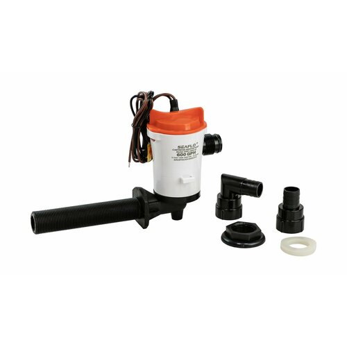 Аэратор горизонтальный 12 В 600 GPH 2271 2 лчас SeaFlo 3523₽