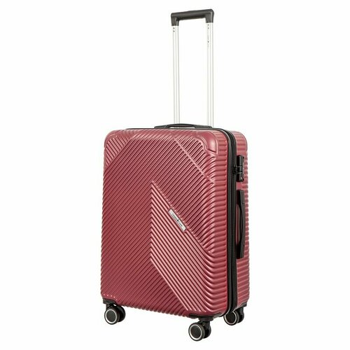 фото Чемодан-самокат ozn1294143013, 70 л, размер m+, бордовый gianni coni