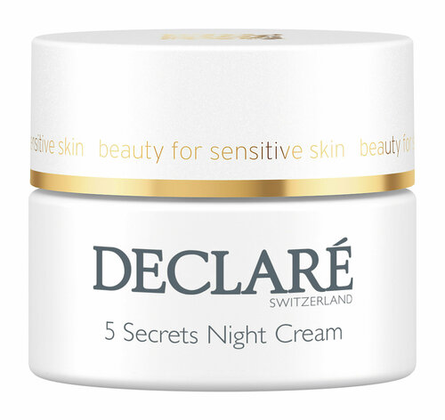Восстанавливающий ночной крем для лица Declare 5 Secrets Night Cream