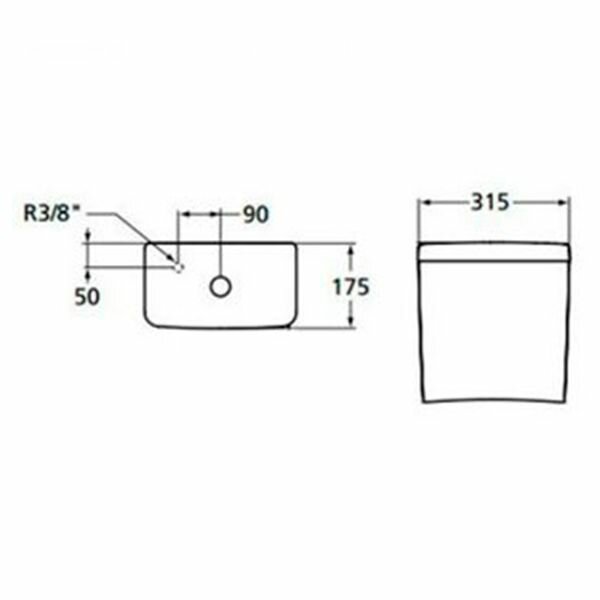 Бачок Ideal Standard Connect (E797001) - фото №8