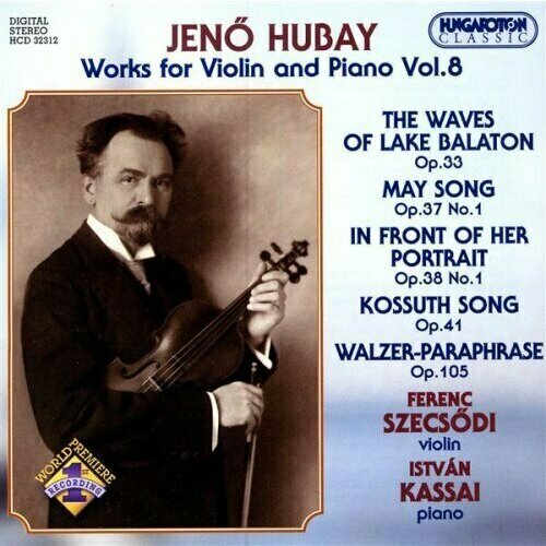 audio cd fitelberg complete works for violin and piano gebski a 1 cd HUBAY: Works for Violin and Piano, Vol. 8