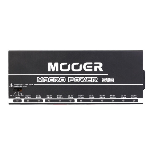 Блок питания для гитарных эффектов MOOER Macro Power S12 — фото 11