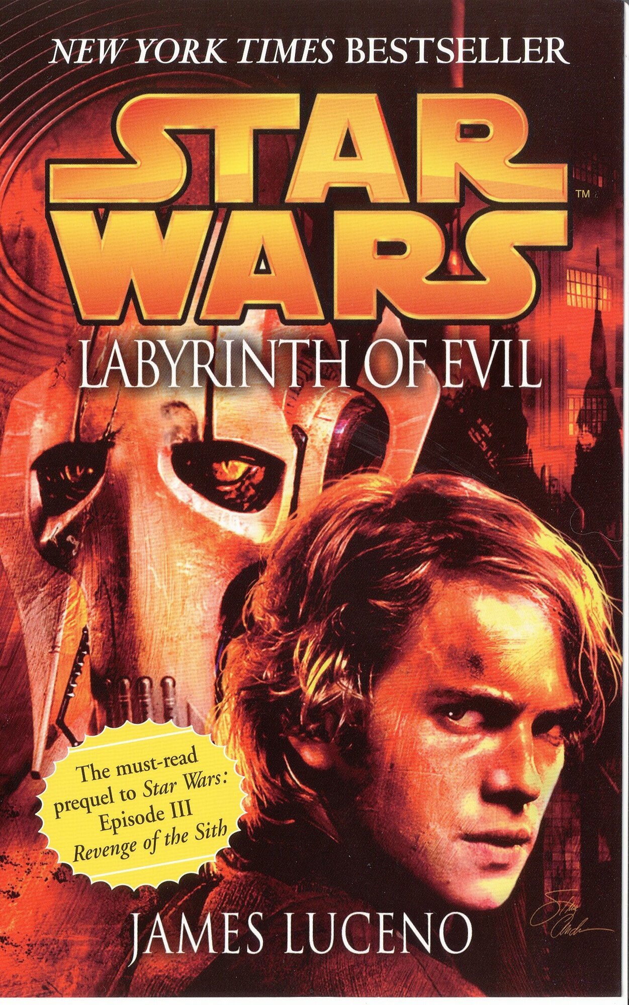 Star Wars. Labyrinth of Evil / Книга на Английском