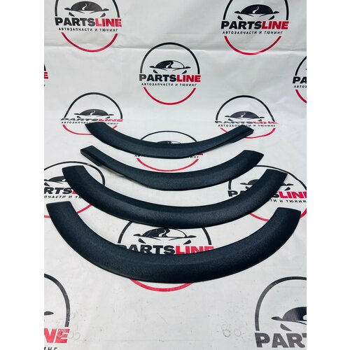 Накладки на арки пластик 2113 2114 2115, ABS пластик, комплект 4 шт