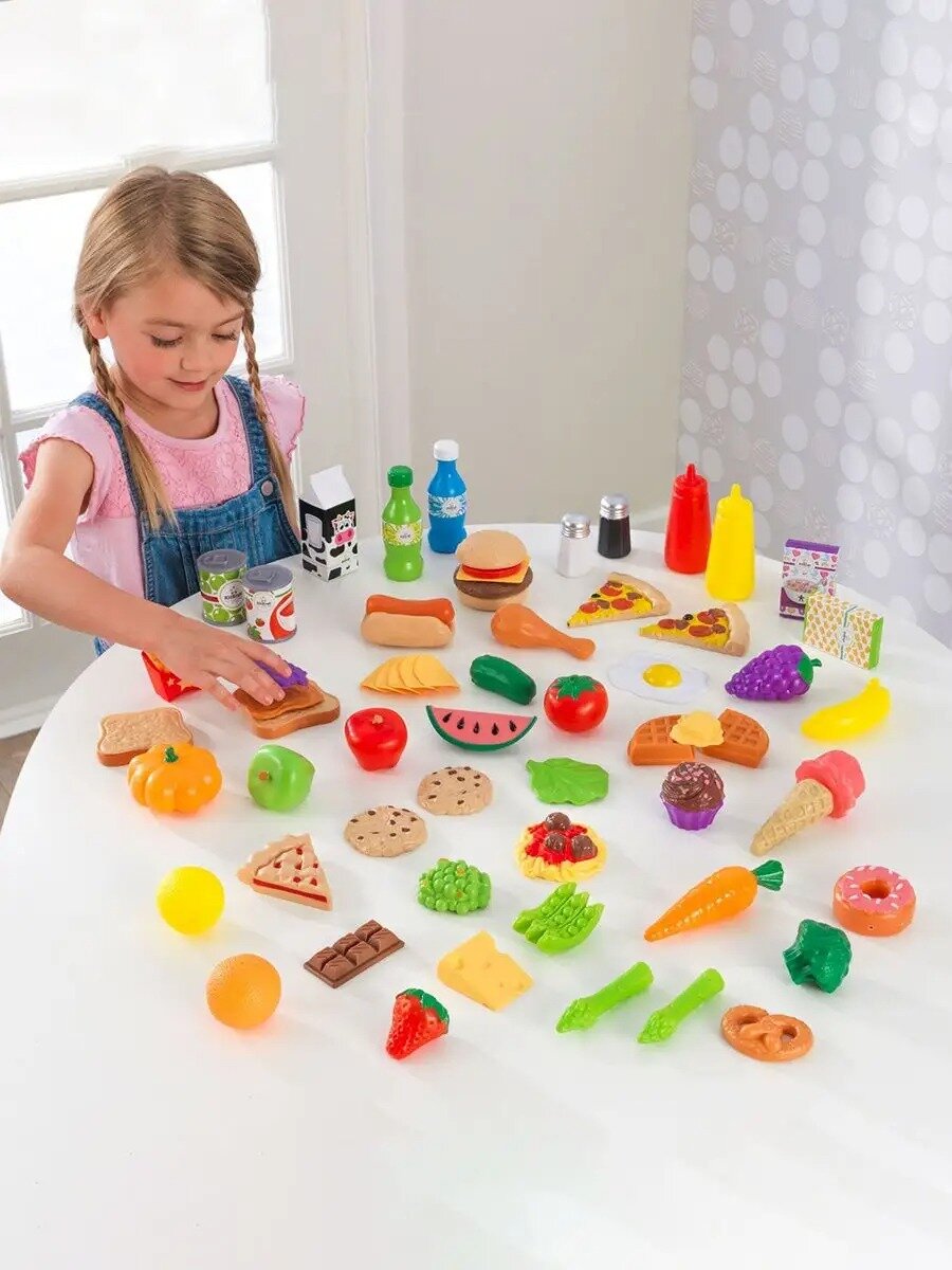 Набор еды KidKraft "Вкусное удовольствие" 65 элементов 63510_KE