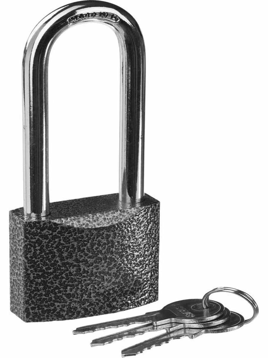 50 мм удлиненная дужка навесной замок