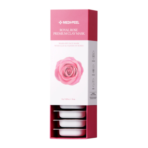 MEDI-PEEL Очищающая маска с розой Royal Rose Premium Clay Mask, 10 шт*8 гр