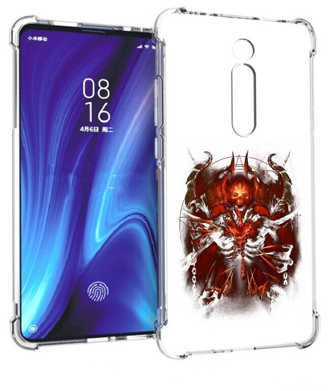 Чехол задняя-панель-накладка-бампер MyPads яркий демон для Xiaomi Redmi K20/Xiaomi Mi 9T противоударный
