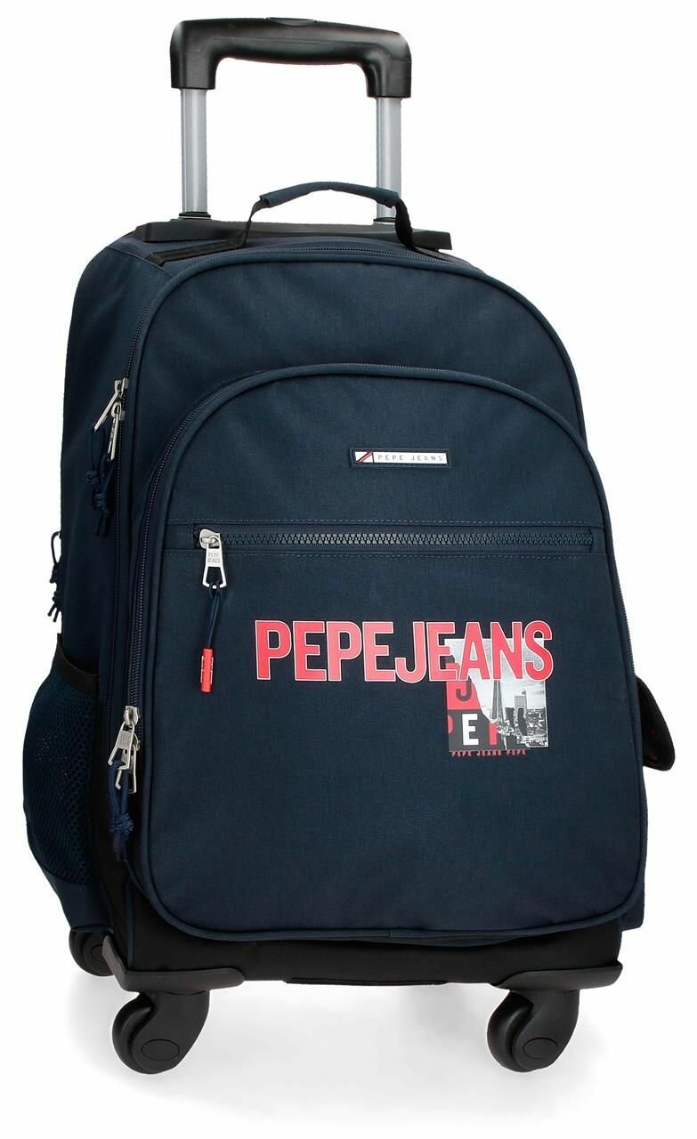 Рюкзак для мальчика 44 см на колесах Pepe Jeans Dikran