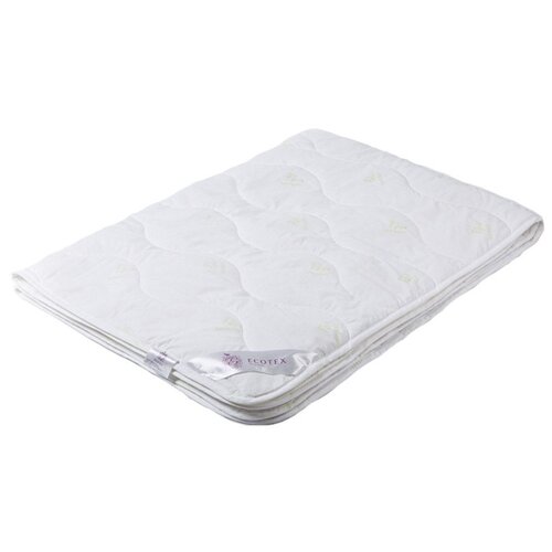 Одеяло ECOTEX Бамбук - Премиум облегченное, 140 х 205 см, белый