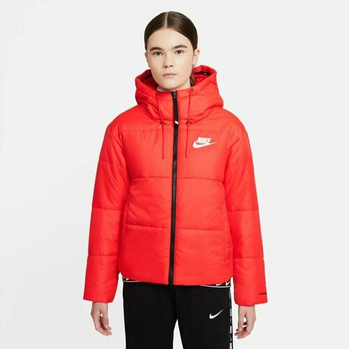 Куртка спортивная NIKE, размер 46, красный nike куртка утепленная для мальчиков nike sportswear therma fit размер 158 170