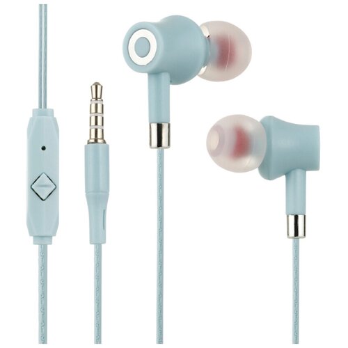 JIAYU JY-376 Голубые наушники вакуум - гарнитура 35мм 29200₽