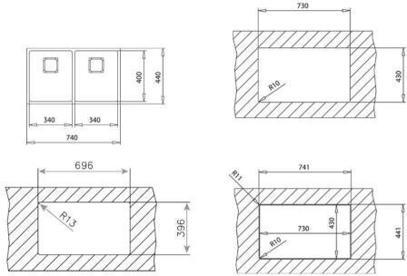 Мойка Teka FORLINEA RS15 2B 740 - фотография № 11