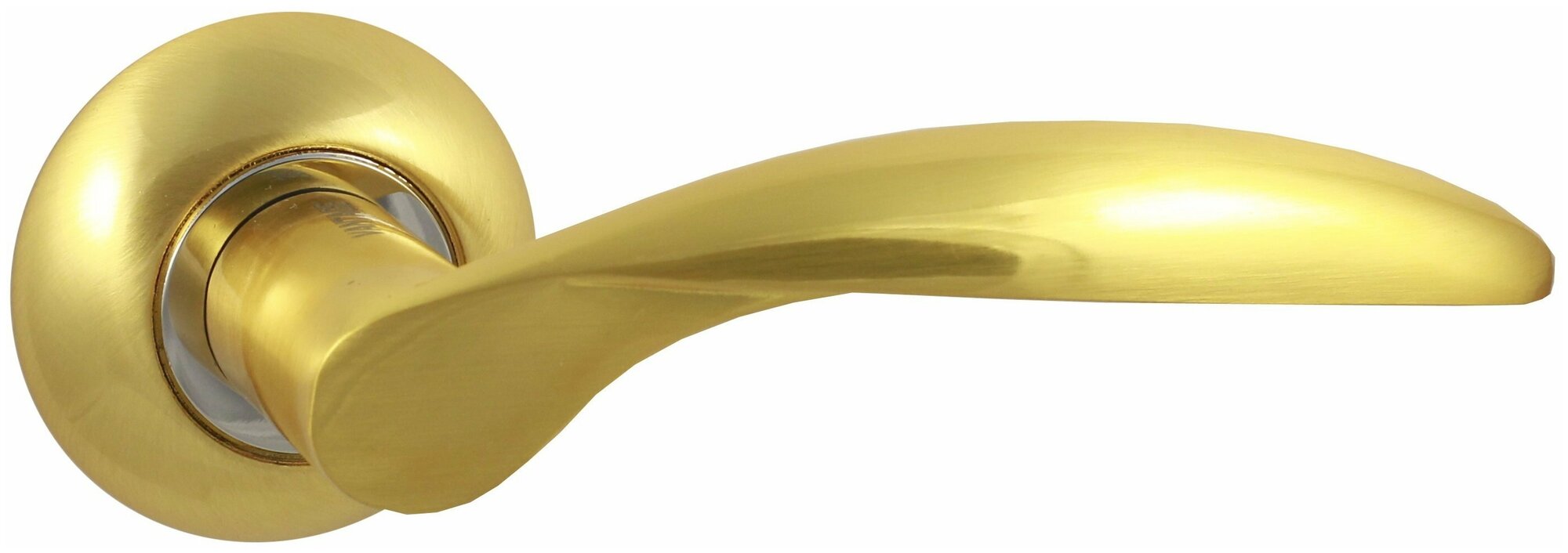 Ручка дверная V20C AL "VANTAGE" матовое золото - фотография № 1