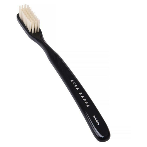 Зубная щетка Acca Kappa из нейлоновой щетины Vintage Toothbrush Hard Nylon Black 21J5805N щетка зубная силиконовая в футляре акс004 р2 голубой