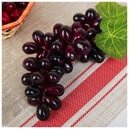 Муляж виноград 24 см 60 ягод овальный 1 шт 572₽