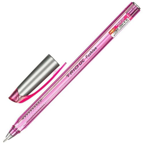 Ручка шариковая Unimax Trio DC Fashion (0.7мм, розовый цвет чернил)