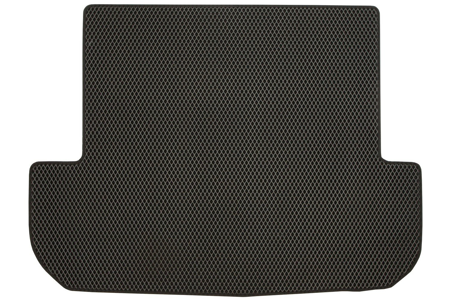 Коврик в багажник EVA со слож.3. рядом сидений подходит для MITSUBISHI Montero Sport 2015-, внед,(черная окантовка), 1шт. / Митсубиси Монтеро Спорт