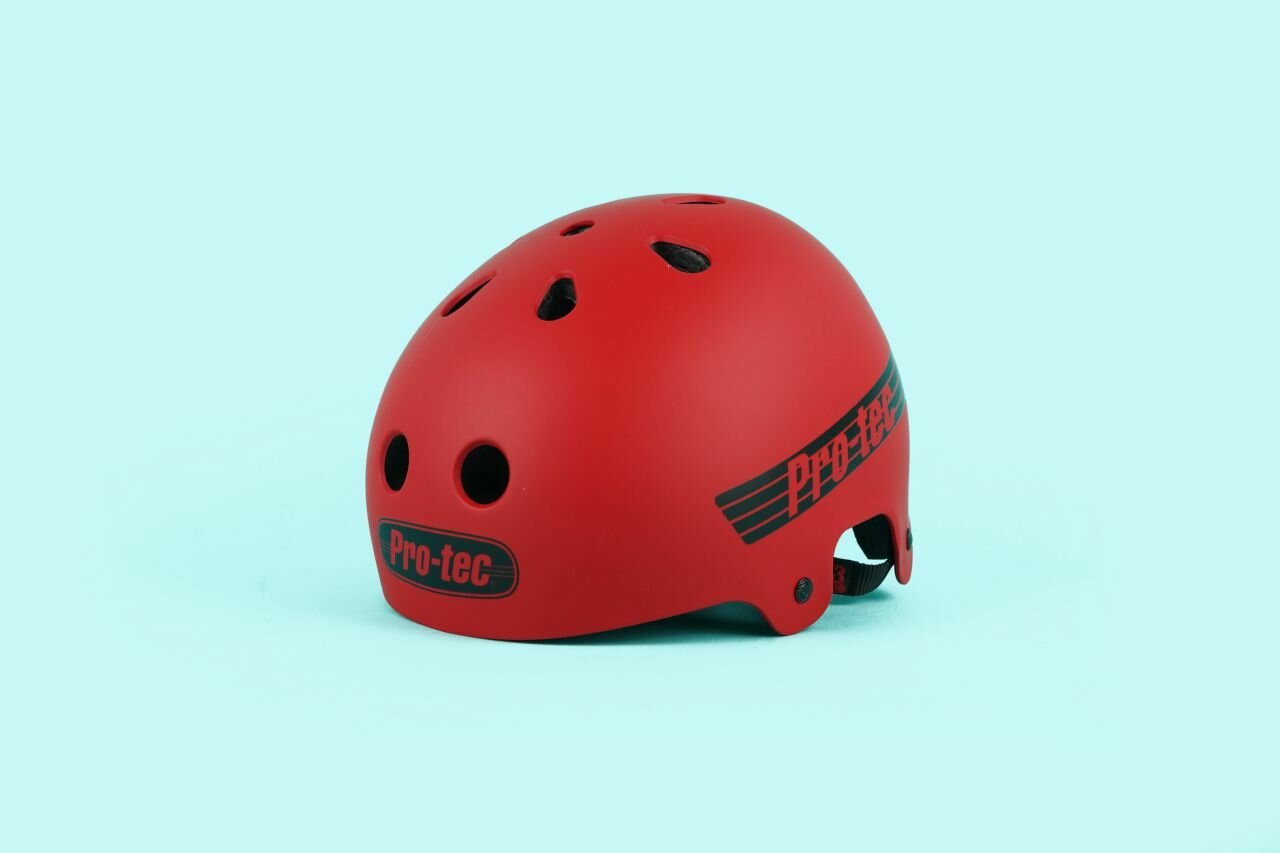 BMX Шлем Pro-Tec Old School Certified (L / красный матовый)
