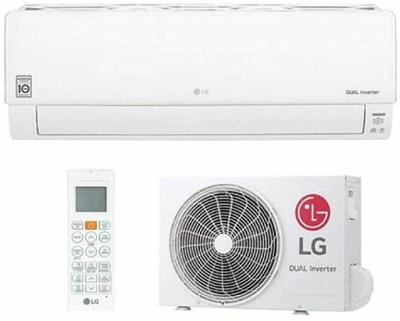 Настенная сплит-система LG DC**RH EVO DUAL inverter Wi-Fi DC07RH