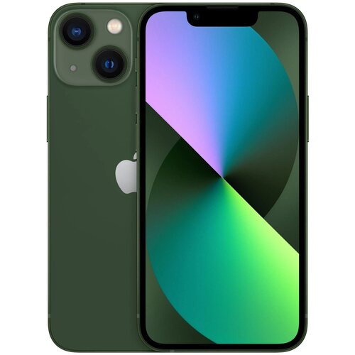 Смартфон Apple iPhone 13 mini 128 ГБ, nano SIM+eSIM, зеленый смартфон apple iphone 13 128gb green nano esim