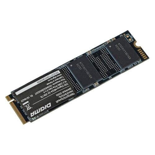 SSD накопитель Digma Mega S3 DGSM3256GS33T 256ГБ, M.2 2280, PCIe 3.0 x4, NVMe, M.2, rtl