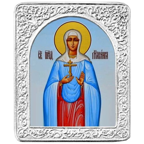 Святая Мариамна. Маленькая икона в серебряной раме 4,5 х 5,5 см. ежедневник школьник марьяна