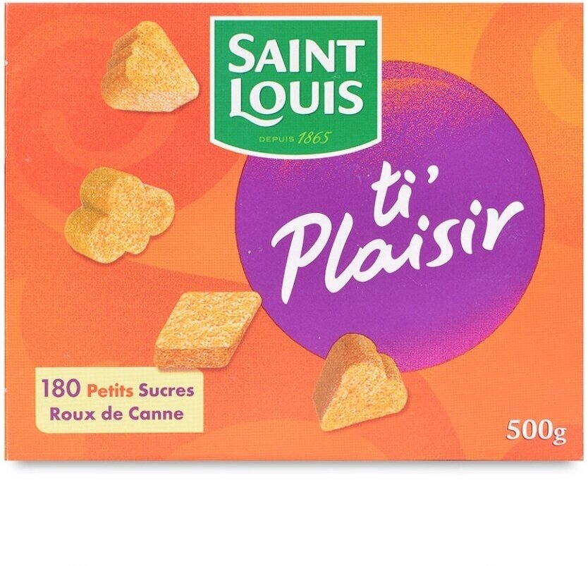 Сахар фигурный рыжий Saint Louis