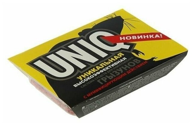 Uniq от грызунов (гель+гранулы) 50г+40г