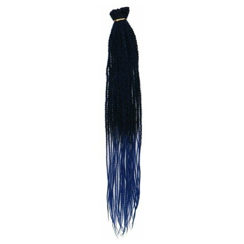 Сенегал твист, 55-60 см, 100 гр (ce), цвет синий/голубой(#Т/Blue) Queen fair 7364357 .