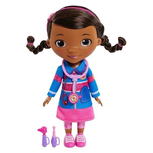 Куклы и пупсы: Кукла Доктор Плюшева 23 см в синем халате - Doc McStuffins, Just play