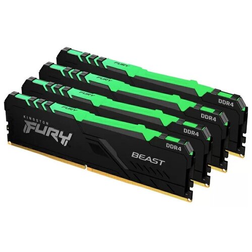 Оперативная память Kingston FURY Beast RGB KF436C18BBAK464 2669000₽