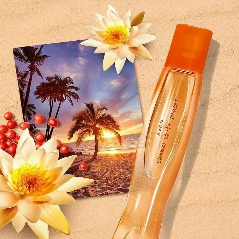 Туалетная вода AVON Summer White Sunset для нее, 50 мл