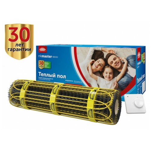 Нагревательный мат Национальный комфорт 2НК 525 Вт 35 квм Мастер с терморегулятором 7318₽