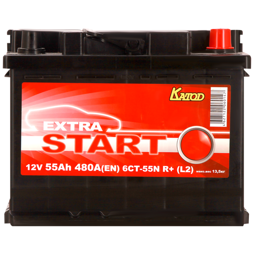 EXTRA START 6СТ-55N R+ (L2)