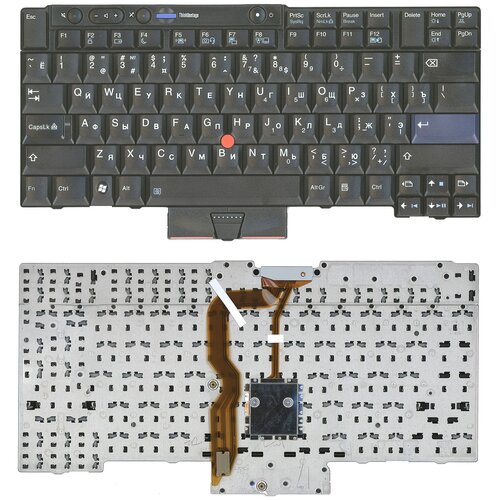 Клавиатура для ноутбука Lenovo IBM ThinkPad X220 T400 T400S T410 T520 T410I T420 T410S черная 2280₽