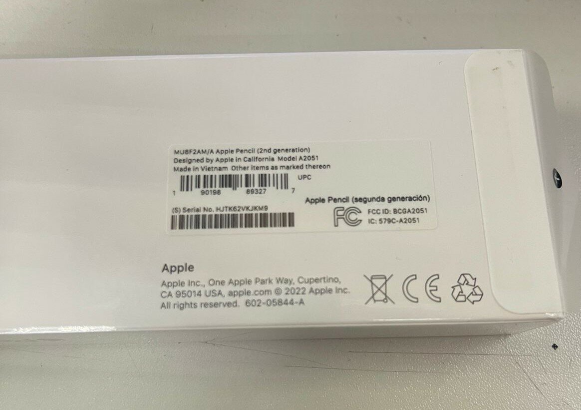 Стилус APPLE 2nd Generation, Apple iPad Pro 11/12.9, белый [mu8f2zm/a] - фото №8
