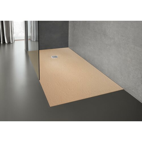 Душевой Поддон из искусственного мрамора 90/90 Бежевый Ideal Stone