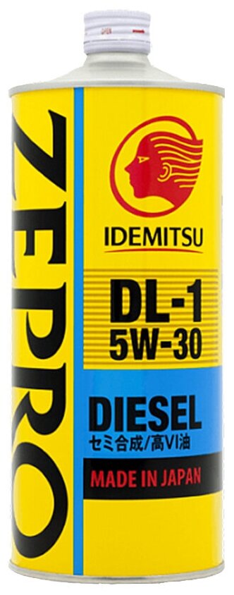 2156001 IDEMITSU Zepro Diesel DL-1 5W-30 (1 л) масло моторное